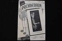 1939 OCTOBER 5 THE PROMENADE PROGRAM - MARIA GAMBARELLI - TORONTO - K 1824