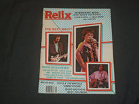 1980 AUGUST RELIX MAGAZINE - THE WHO, MICK JAGGER COVER - B 979