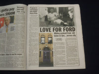 2020 OCTOBER 10 NEW YORK DAILY NEWS NEWSPAPER - WHITEY FORD DIED 1928-2020