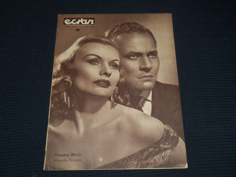 1950'S NO. 1130 ECRAN MAGAZINE - MARILYN MONROE BACK COVER - MARLY - E 17076