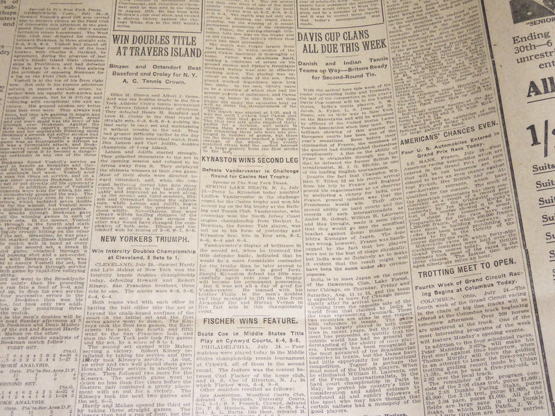1921 JULY 25 NEW YORK TIMES - IRISH PEACE OFFER ORDERED BY KING - NT 8710