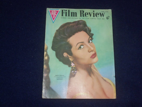 1956 JUNE FILM REVIEW MAGAZINE - SARITA MONTIEL - JANE POWELL - J 9682