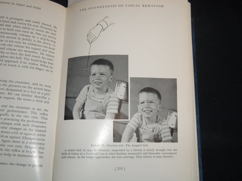 1949 VISION ITS DEVELOPMENT IN INFANT AND CHILD BOOK BY ARNOLD GESELL - KD 5980U