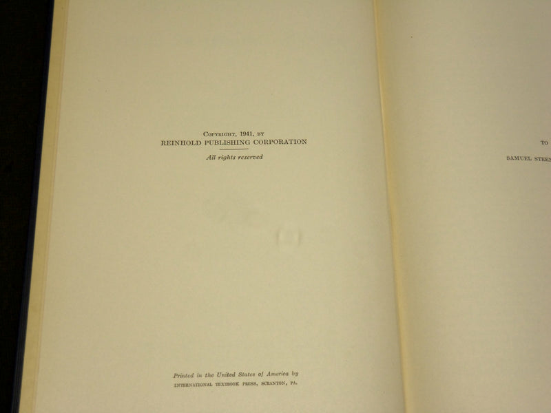1941 PHOTODYNAMIC ACTION & DISEASES CAUSED BY LIGHT BOOK BY BLUM - KD 6132
