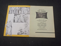 1949 GENTLEMEN PREFER BLONDES SOUVENIR SHOW PROGRAM - CAROL CHANNING - B 1140S