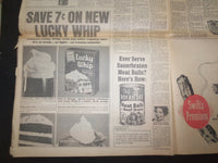 1963 DEC 12 CHICAGO DAILY NEWS -SINATRA'S SON: FBI WON'T LET ME TALK - NP 8053