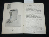 1916 PROGRESS IN HOT WATER HEATING BOOK BY D + T. MFG. CO - J 7055