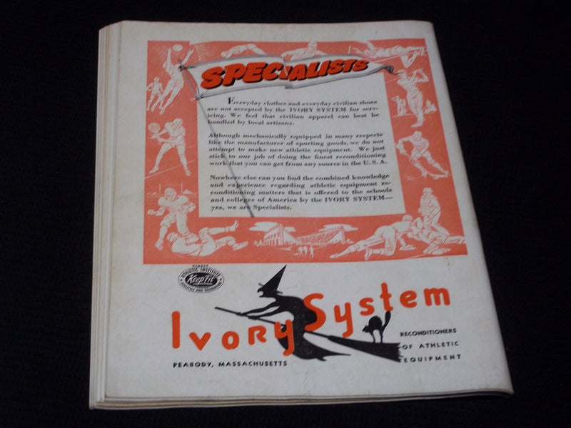 1948 APRIL ATHLETIC JOURNAL MAGAZINE - TENNIS COVER - E 5829