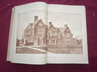 1898 JAN-DEC THE BUILDER U. K. MAGAZINE BOUND VOLUMES - 2 VOLS - FOLD OUTS - C 4