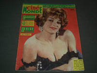 1963 SEPT 17 CINEMONDE FRENCH MAGAZINE - PERRETTE PRADIER FRONT COVER - SP 8553