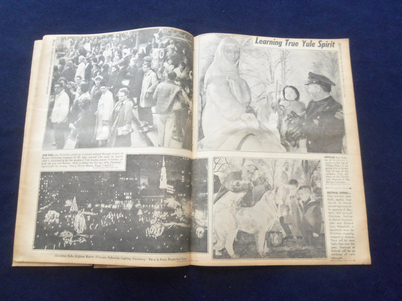 1965 NOV 27 BOSTON RECORD AMERICAN NEWSPAPER- ABINGTON SLAY SUSPECT NAB-NP 6302