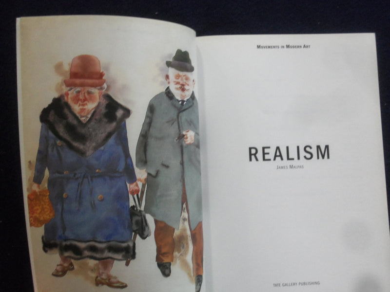 2003 MOVEMENTS IN MODERN ART - REALISM SOFTCOVER BOOK BY JAMES MALPAS - KD 8710