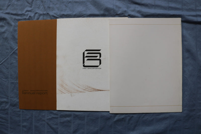 1966-1969 FIRST BANCORPORATION ANNUAL REPORTS - LOT OF 3 - K 3210