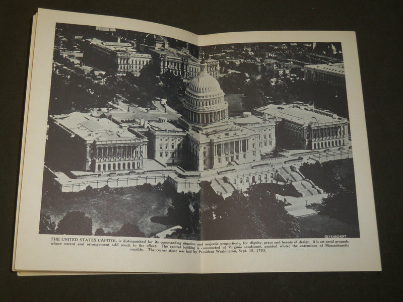 1930'S WASHINGTON THE NATION'S CAPITOL VIEW BOOK - GREAT PHOTOS - J 3789