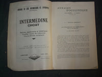 1951-1957 ANNALES D'OCULISTIQUE-LOT OF 63- NICE ARTICLES & PHOTOS-FRENCH-WR 790C