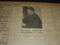 1908 NOV 12 THE BOSTON HERALD - RICHARD MACLAURIN NEW M. I. PRESIDENT - BH 248