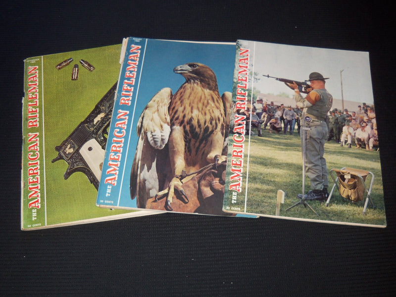 1964-1965 THE AMERICAN RIFLEMAN MAGAZINE LOT OF 15 ISSUES - O 3196E
