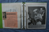1950'S PUBLICITY PHOTOS ALBUM - FREDERICK MARCH - 43 PHOTOS - #106
