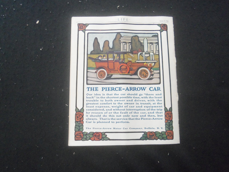 1914 JANUARY 29 LIFE MAGAZINE - THE ENCORE - L 758R