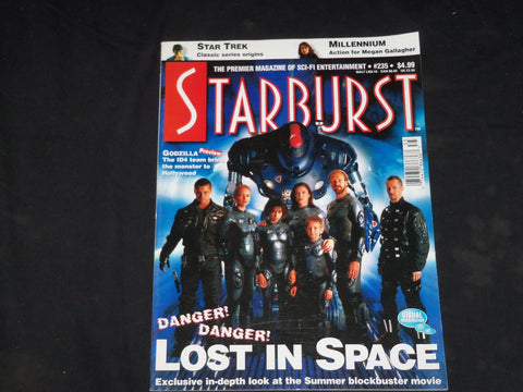 1998 MARCH STARBURST MAGAZINE - LOST IN SPACE COVER - B 463