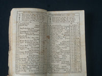 1818 WALTON'S VERMONT REGISTER AND ALMANAC NO. 1 - SOFTCOVER - J 3918