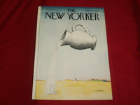 1975 AUGUST 25 NEW YORKER MAGAZINE FRONT COVER ONLY - GREAT ART FOR FRAMING