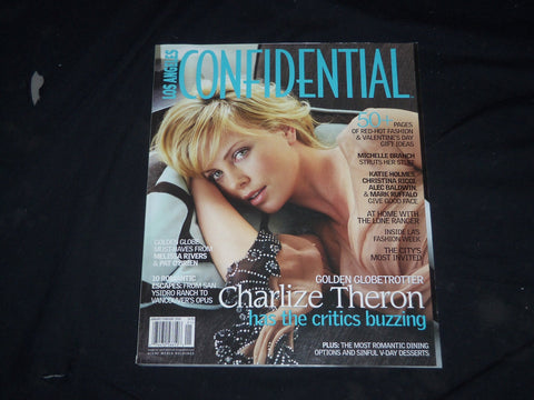 2004 JAN/FEB LOS ANGELES CONFIDENTIAL MAGAZINE - CHARLIZE THERON COVER - B 78