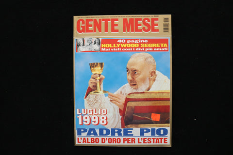 1998 JULY GENTE MESE MAGAZINE - FATHER PIO COVER - E 26407