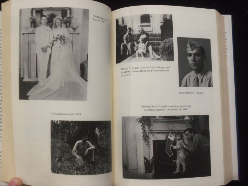 1988 FOR THE RECORD HARDCOVER BOOK BY DONALD T. REGAN - KD 9289