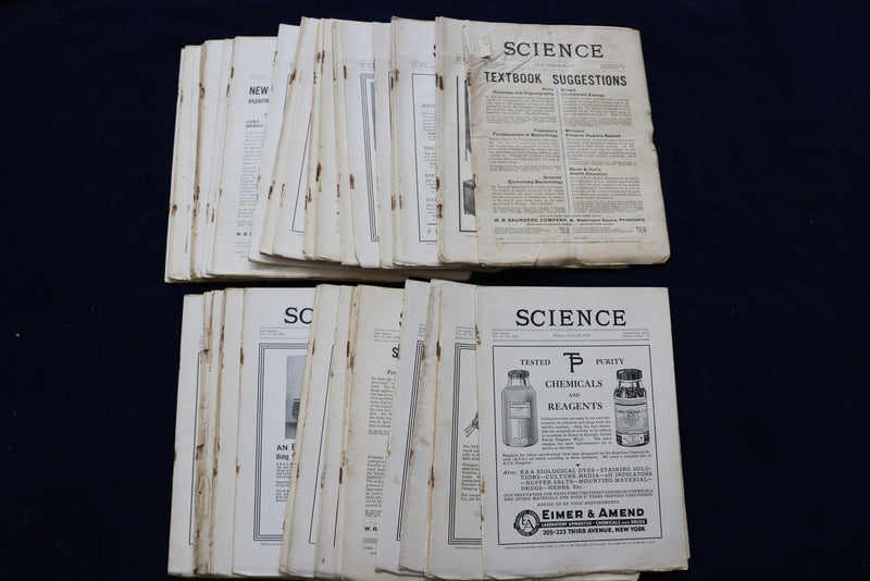 1938 SCIENCE MAGAZINE - LOT OF 49 - O 3417
