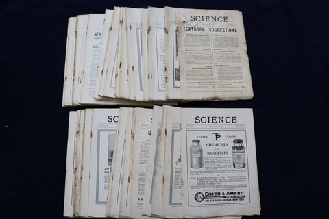 1938 SCIENCE MAGAZINE - LOT OF 49 - O 3417