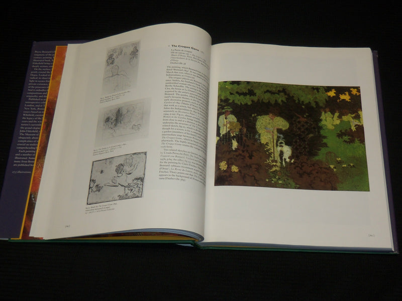 1998 BONNARD HARDCOVER BOOK BY SARAH WHITFIELD & JOHN ELDERFIELD - R 722Z