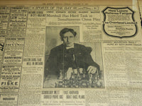 1907 JANUARY 18 THE BOSTON HERALD - THOUSANDS KILLED IN KINGSTON HORROR - BH 325