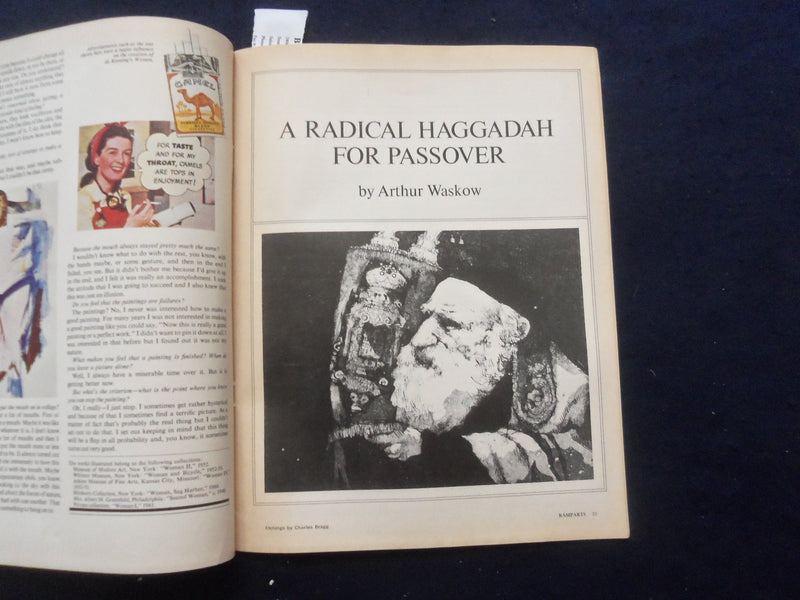 1969 APRIL RAMPARTS MAGAZINE - SUSAN SONTAG - DE KOONING'S WOMEN - SP 5746H