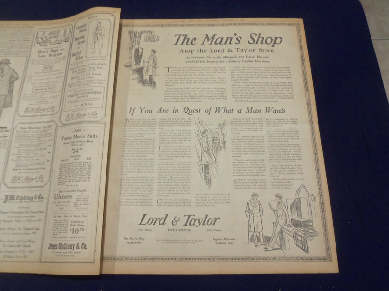 1920 NOVEMBER 6 NEW YORK TIMES - CAPRENTIER SIGNS TO MEET DEMPSEY - NT 8446