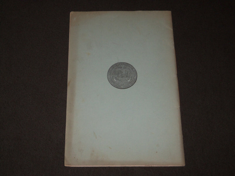 1896 DECEMBER 29 WILLIAM A. BANCROFT VALEDICTORY ADDRESS BOOK - J 3159