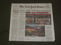 2018 OCTOBER 11 NEW YORK TIMES - HURRICANE MICHAEL DEVASTATES FLORIDA PANHANDLE