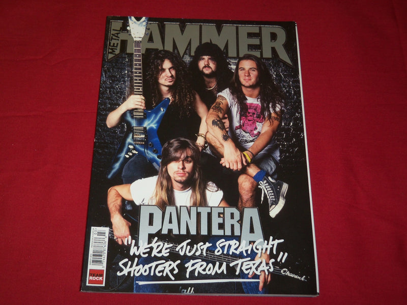 2014 MARCH METAL HAMMER MAGAZINE ISSUE NO. 254 - PANTERA COVER - RC 366