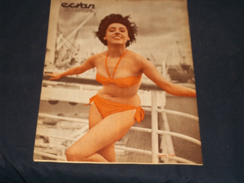 1960 JANUARY 26 ECRAN SPANISH MAGAZINE - KIRK DOUGLAS COVER - E 26068
