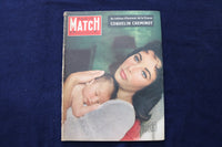 1957 NOV 23 PARIS MATCH MAGAZINE - ELIZABETH TAYLOR COVER - FRENCH - E 23832