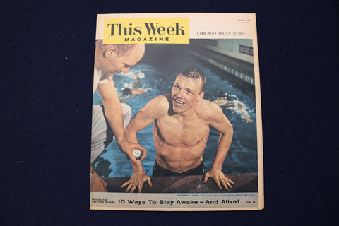 1956 JULY 28 THIS WEEK MAGAZINE - GORDON SCOTT ARTICLE AND PHOTO - E 22993