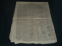 1865 AUGUST 10 NEW YORK TIMES NEWSPAPER - SARATOGA RACE TRACK - NP 3989