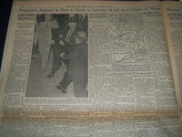 1963 NOV 25 NEW YORK TIMES - PRESIDENT'S ASSASSIN SHOT TO DEATH - NP 3561