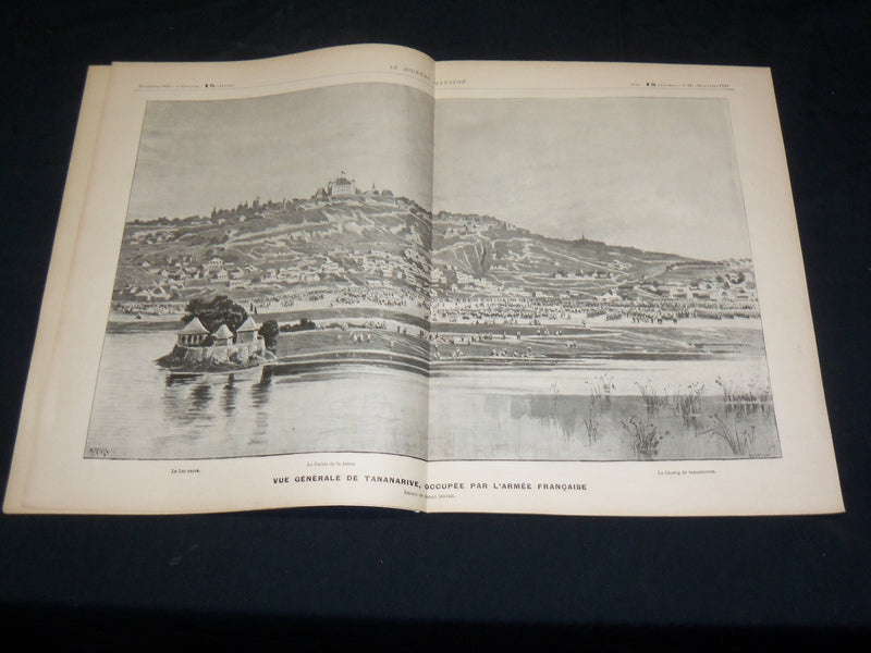 1890-1895 LE JOURNAL ILLUSTRE FRENCH MAGAZINE LOT OF 19 ISSUES - NP 5374