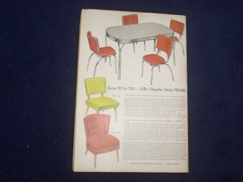 1952 MONTGOMERY WARD MIDSPRING SALE BOOK CATALOG-SOFTCOVER - CHICAGO, IL- J 9317