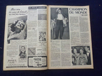 1948 OCT 19 CINEMONDE MAGAZINE - MAUREEN O'HARA COVER - FRENCH EDITION- SP 4868A