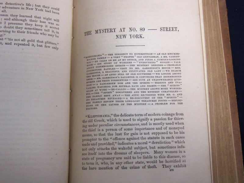 1872 KNOTS UNTIED HIDDEN LIFE OF AMERICAN DETECTIVES VOLUME -MCWATTERS- KD 5633A