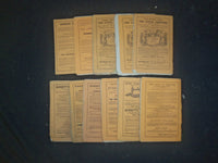 1870 OUR YOUNG FOLKS MAGAZINE - LOT OF 11 ISSUES - WR 1202