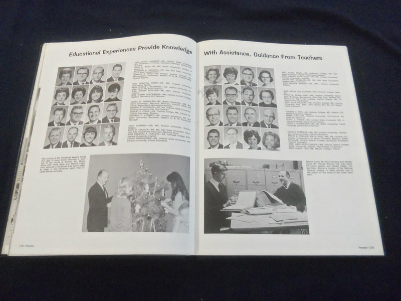 1969 WIGWAM WARREN CENTRAL HIGH SCHOOL YEARBOOK - INDIANAPOLIS, IN - YB 2661