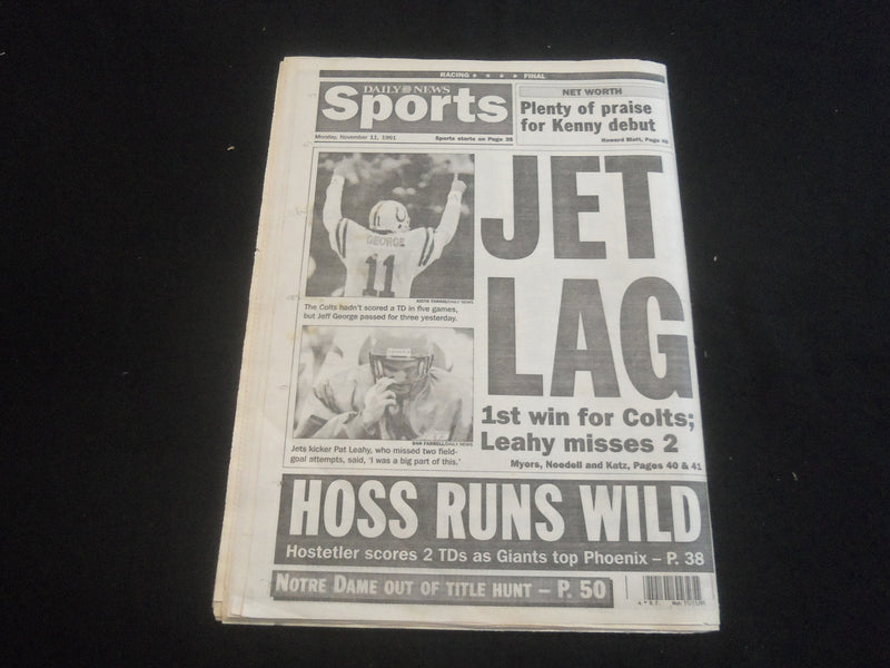1991 NOV 11 NEW YORK DAILY NEWS NEWSPAPER - ROBERT MAXWELL FAREWELL - NP 5880